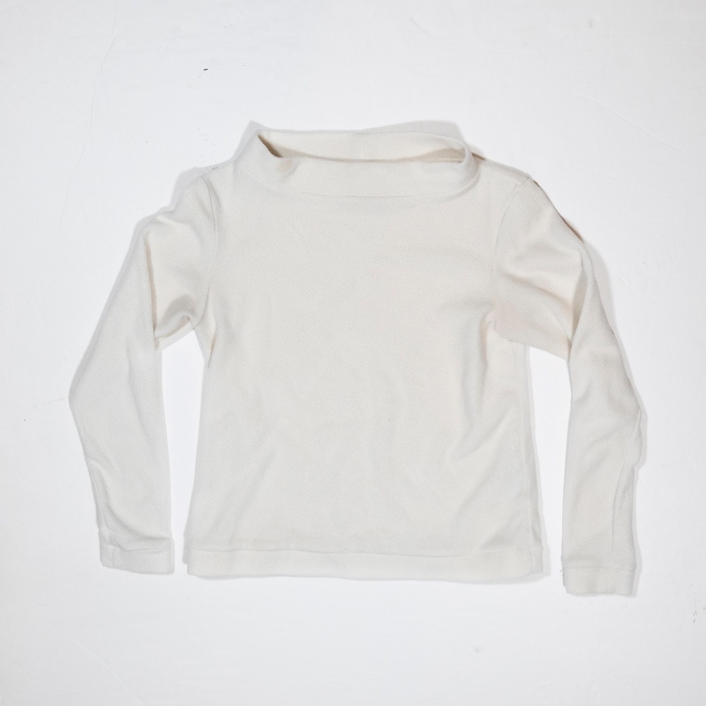 Dudley Stephens Brighton Boatneck Terry Fleece Long Sleeve Pullover Sweater XS